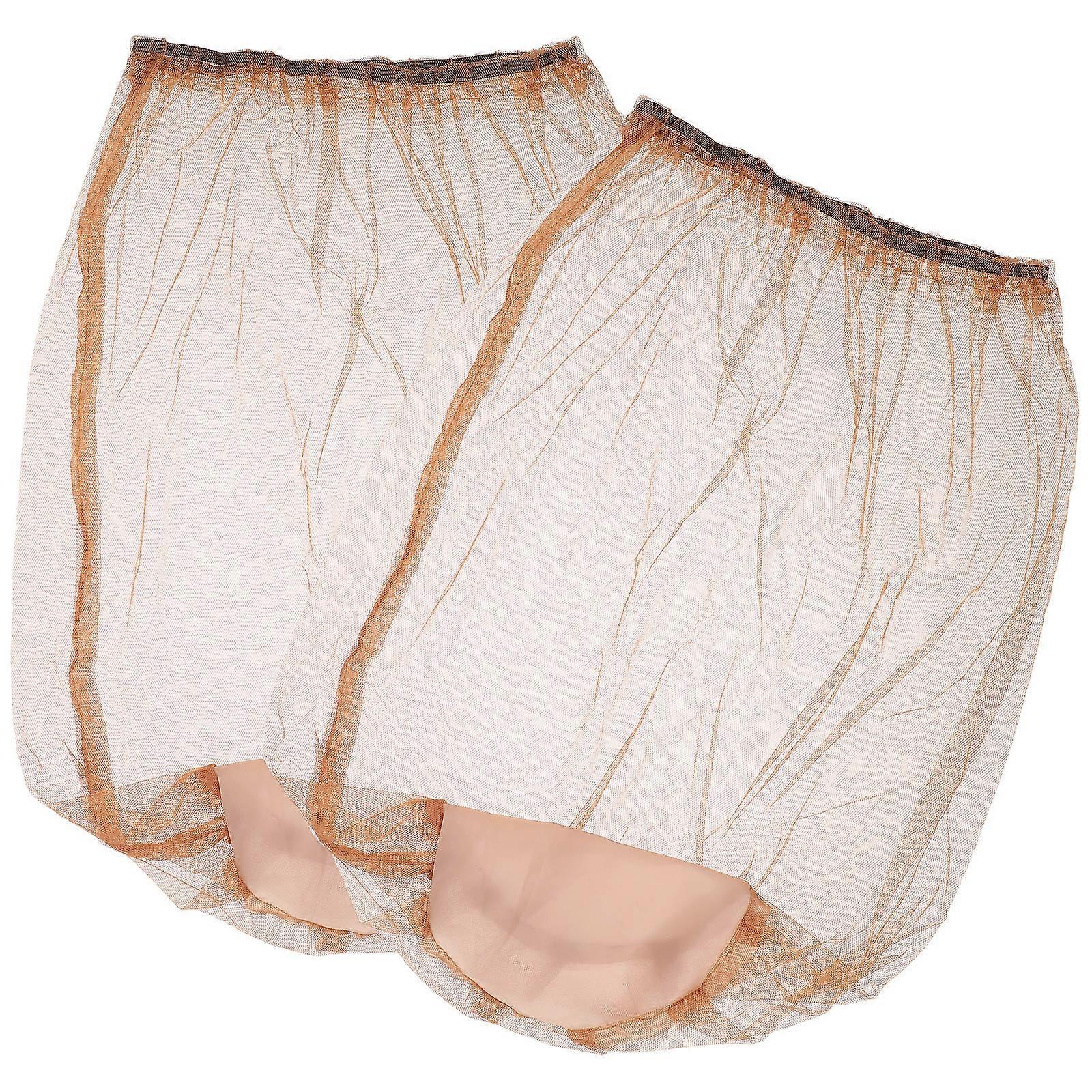 Professional Mosquito Net Hat Bug Net for Head 10Pcs Outdoor Use