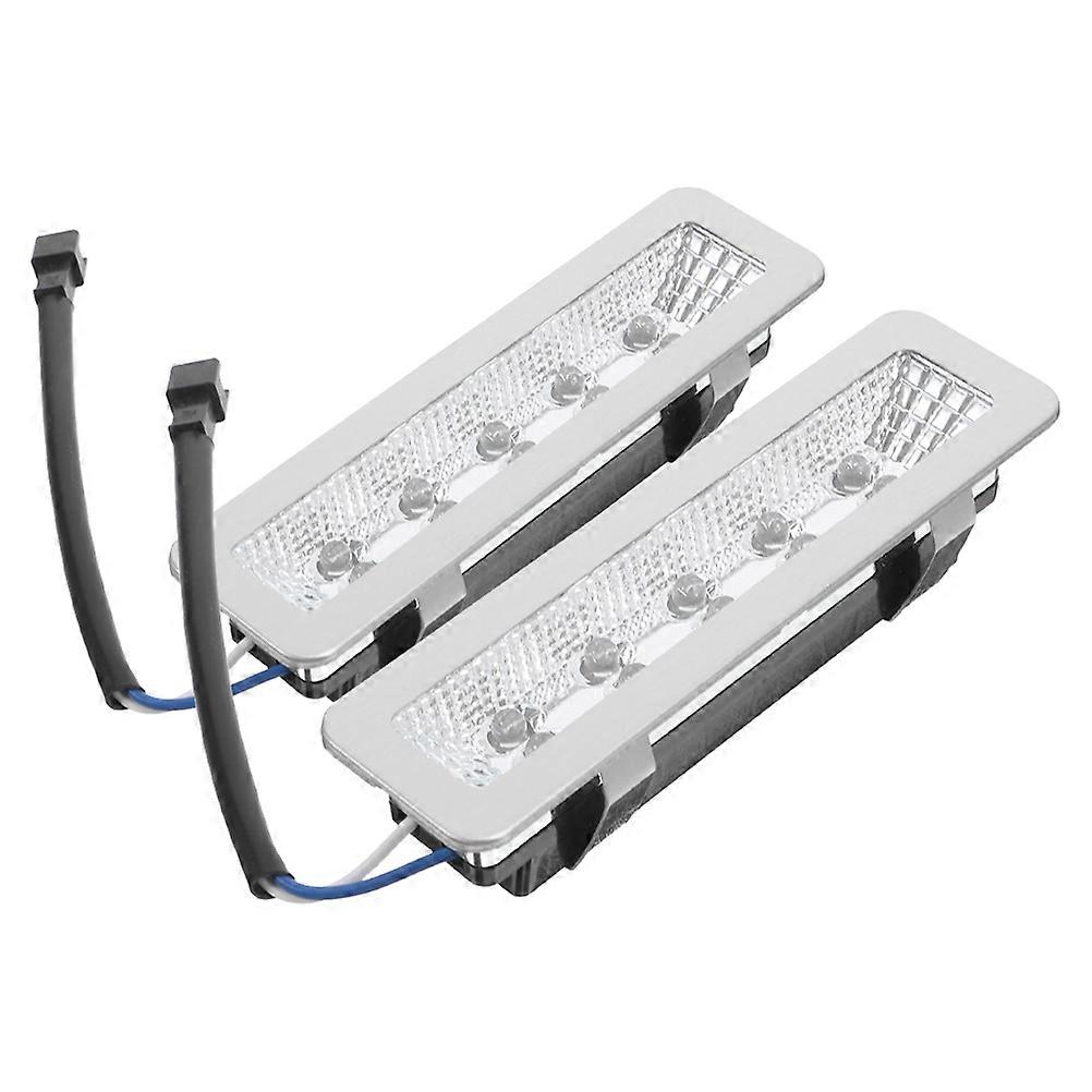 Car Light Versatile Compatibility Indicator Lights for Range Hood Easy Installation Glass Material 2Pcs