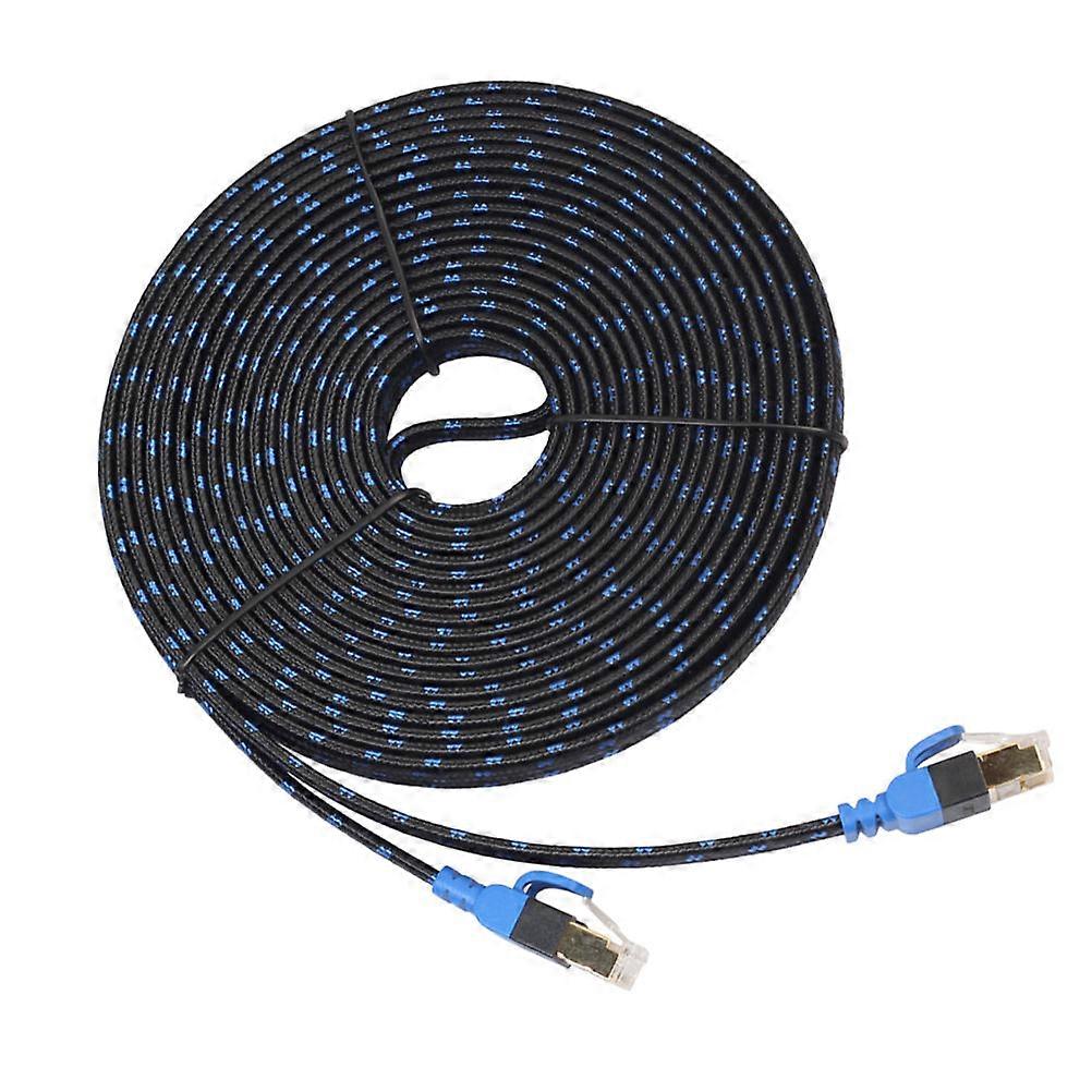 Ethernet Cord Cat7 Ethernet Cable for Connecting Use 3Pcs 10 Meters Flat