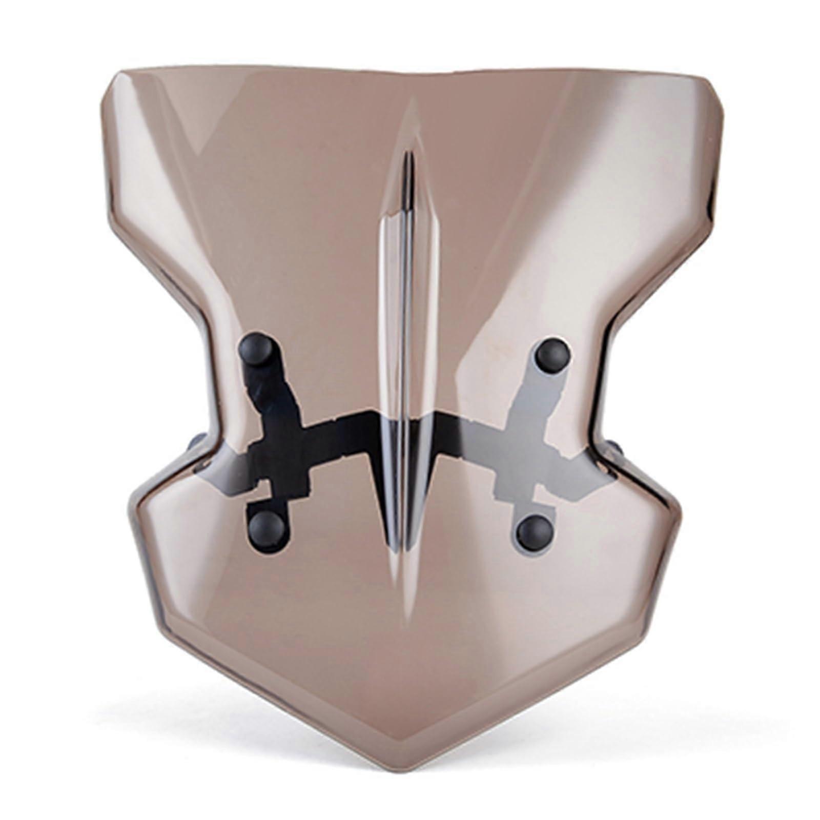 Motorcycle Windshield Windscreen Spoiler for Yamaha MT03 MT25 20202021 Dark Grey