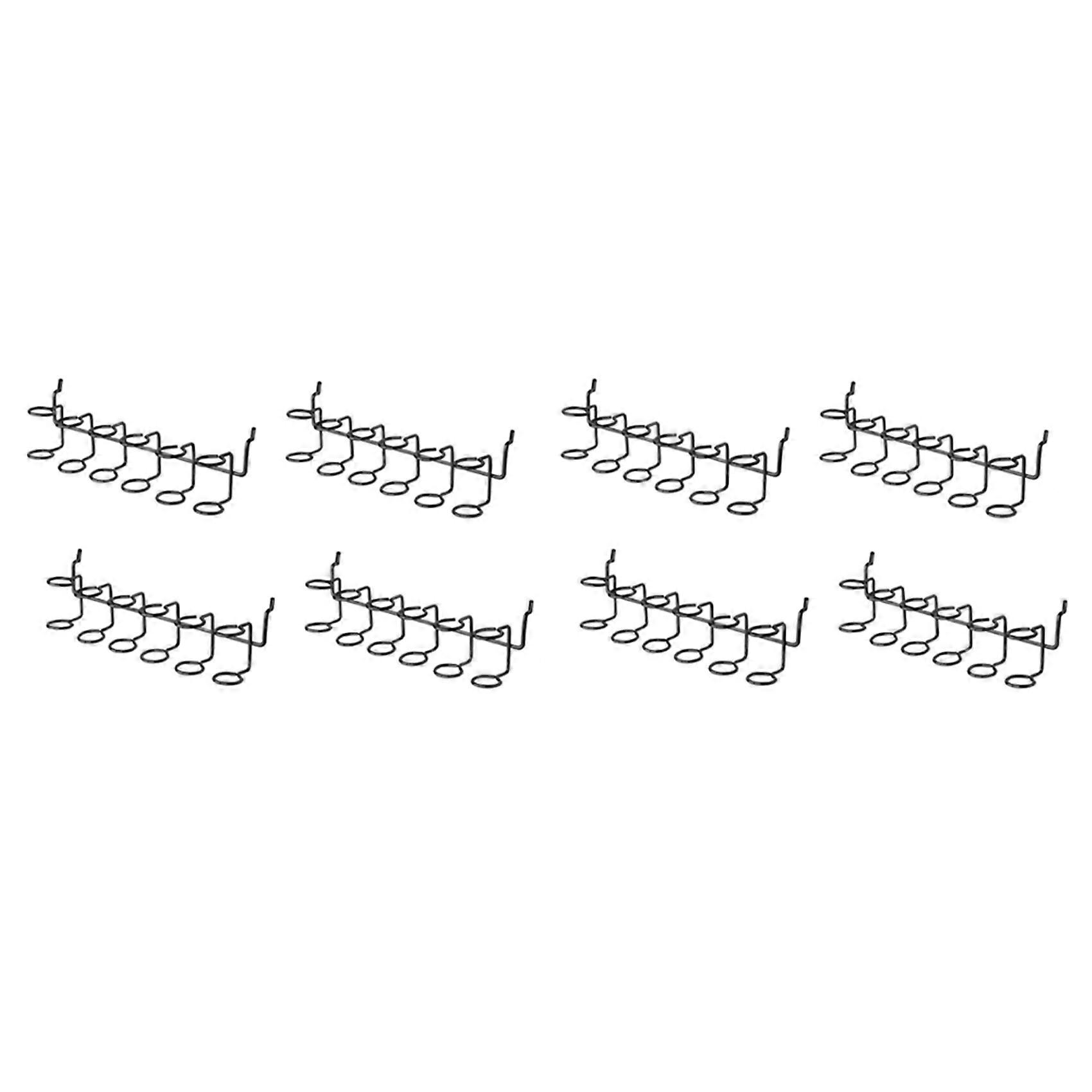 8 Pcs Screwdriver Holder Pegboard Multi-Tool Holder Accessory Pegboard Accessories Multi-Ring Tool Holder for Pegboard