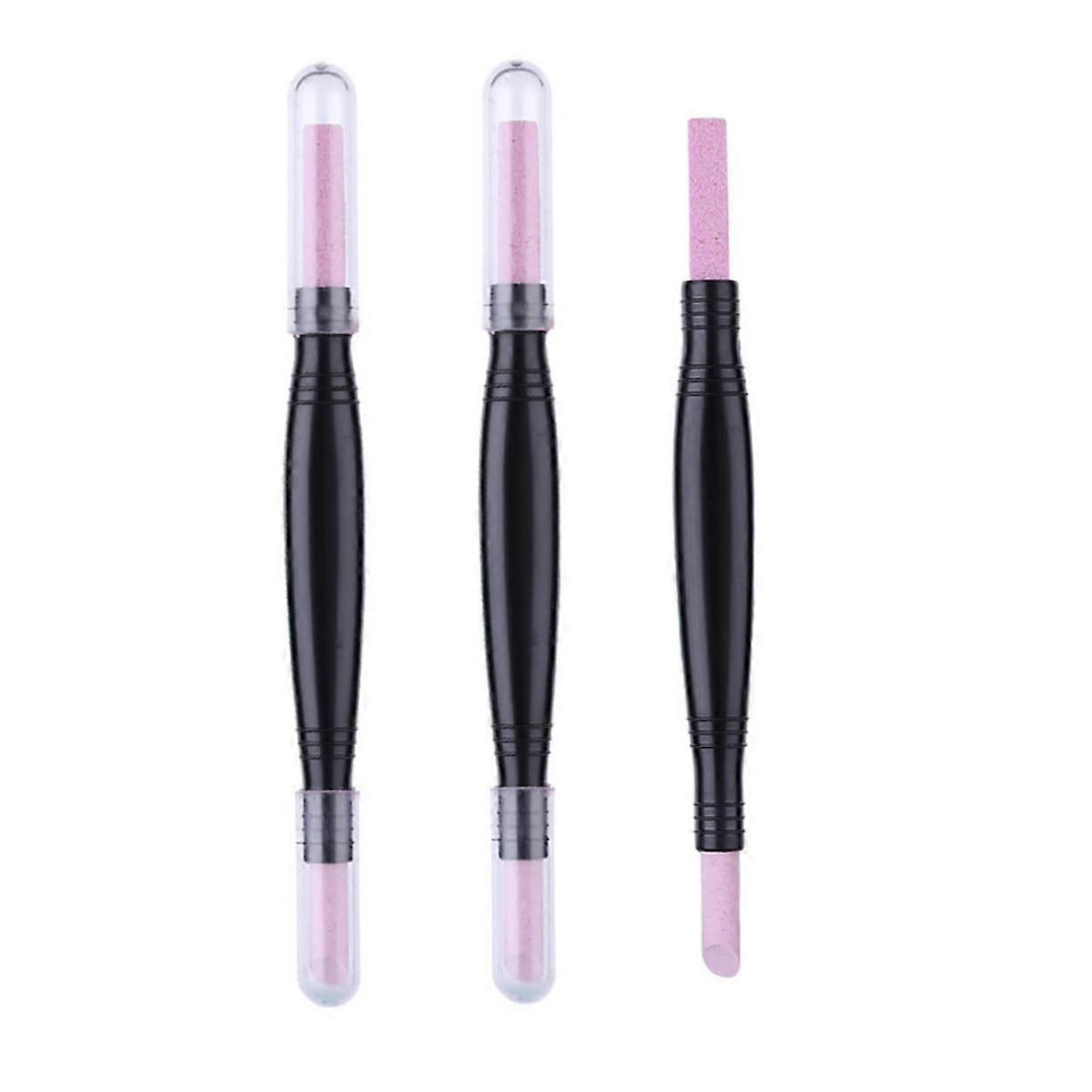 Nail Buffer Block and File Set 3Pcs for Precision Shaping Smooth Buffing Cuticle Care Manicure Kit