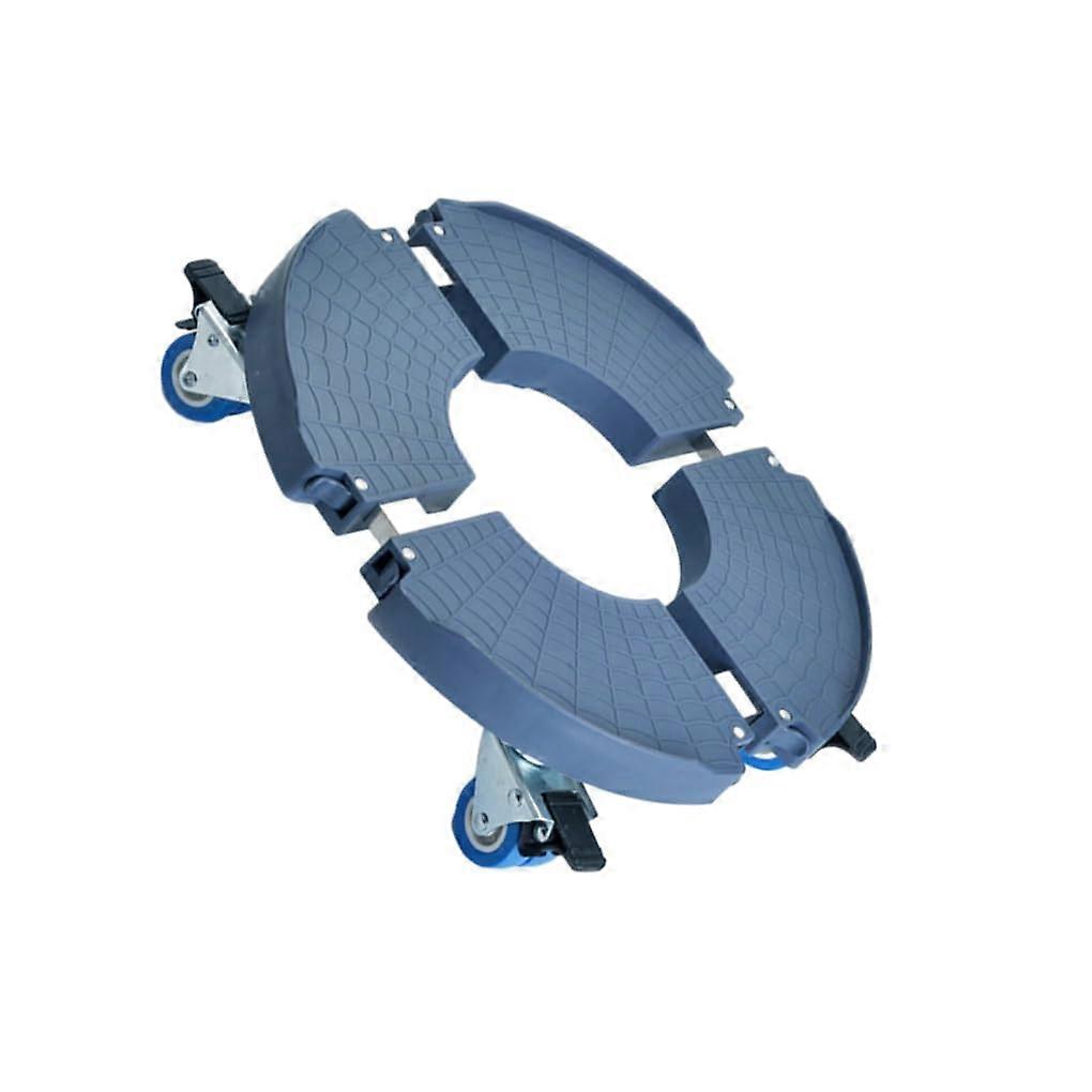 Adjustable Rolling Plant Stand with Lockable Wheels for Large Pots Indoor Outdoor Use