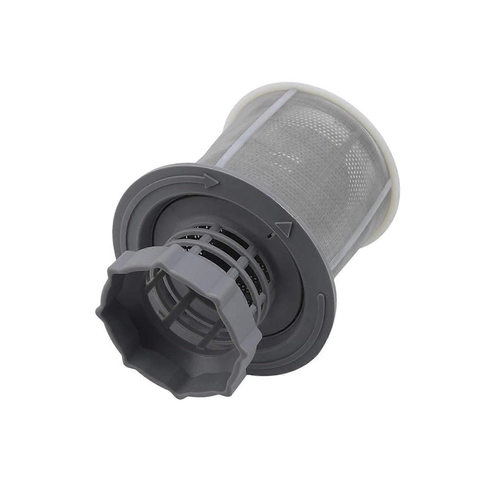 Universal Grey Dishwasher Mesh Filter Replacement Set for MultiSeries Compatibility and Residue Filtration