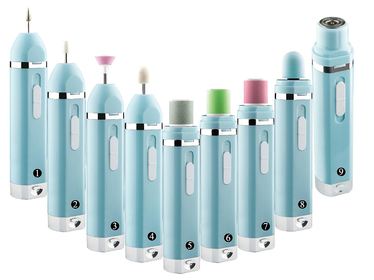 Elektrisk nagellacker 9 i 1 multifunktionell nagellacker