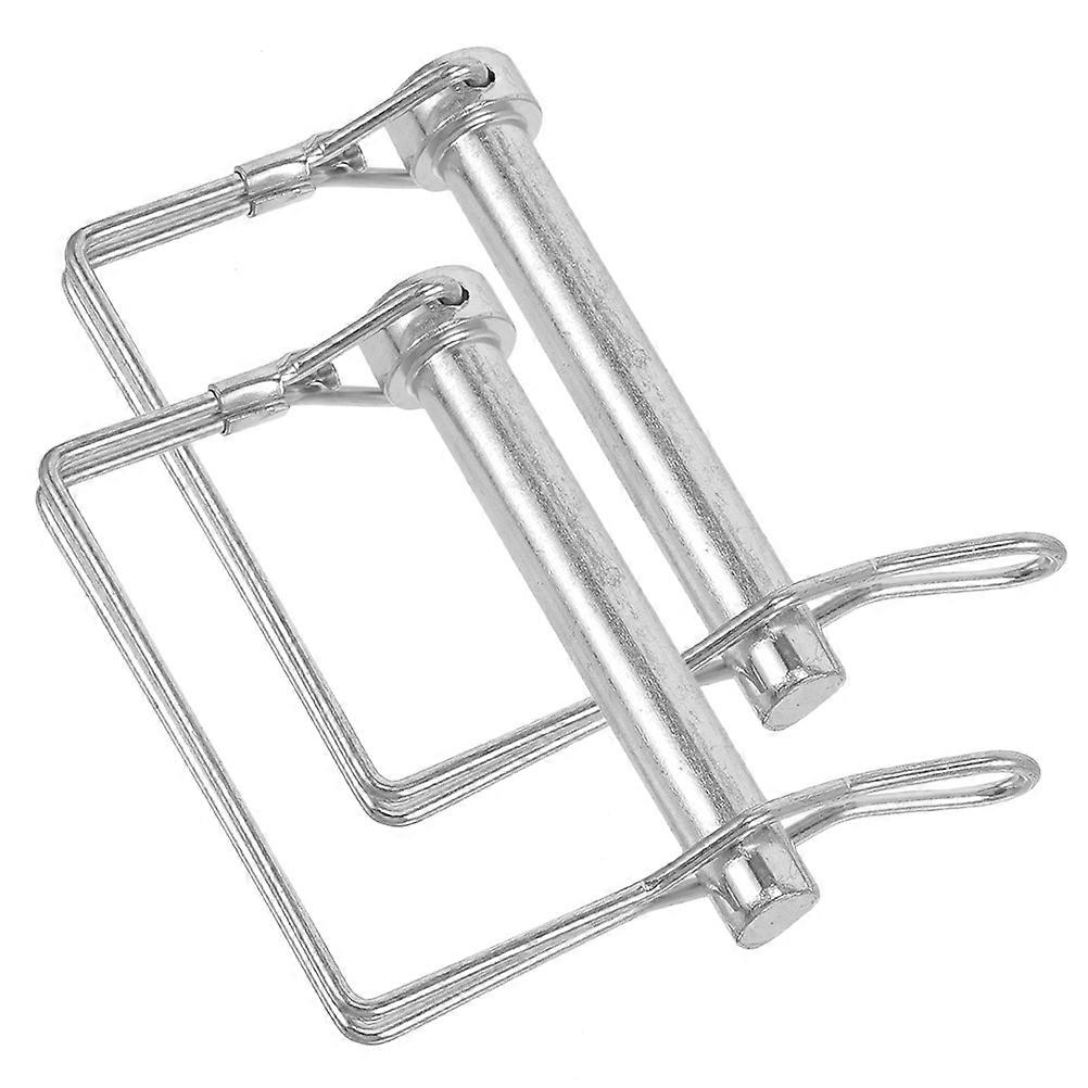 Trailer Hitch Safety Pin Locking Coupler Pins for Trailer Use 2Pcs Set