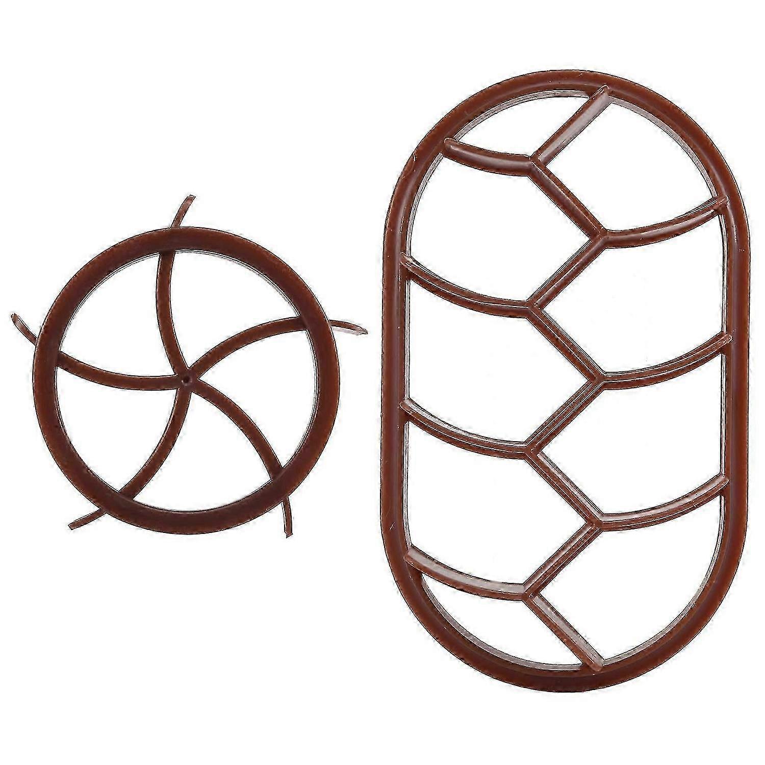 Bread Dough Press Mold Set Bread Cutters Baking Bread Rolls Mold Plastic Pastry Cutters Kaiser Stamp