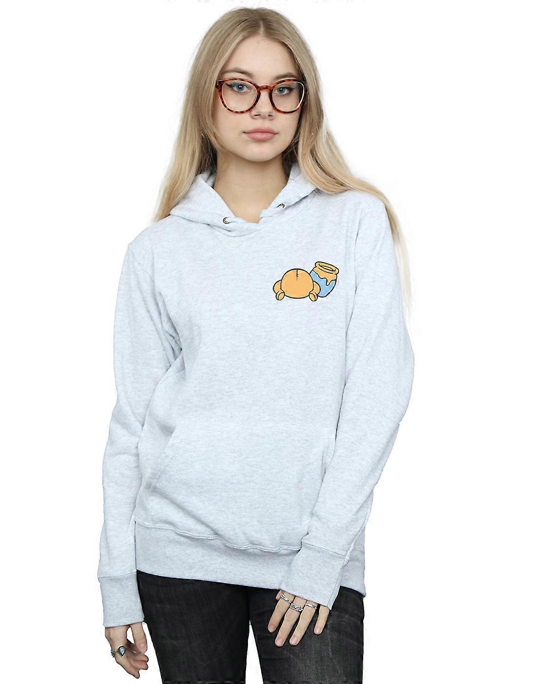 Disney kvinners Ole Brumm Backside bryst ut Hettegenser