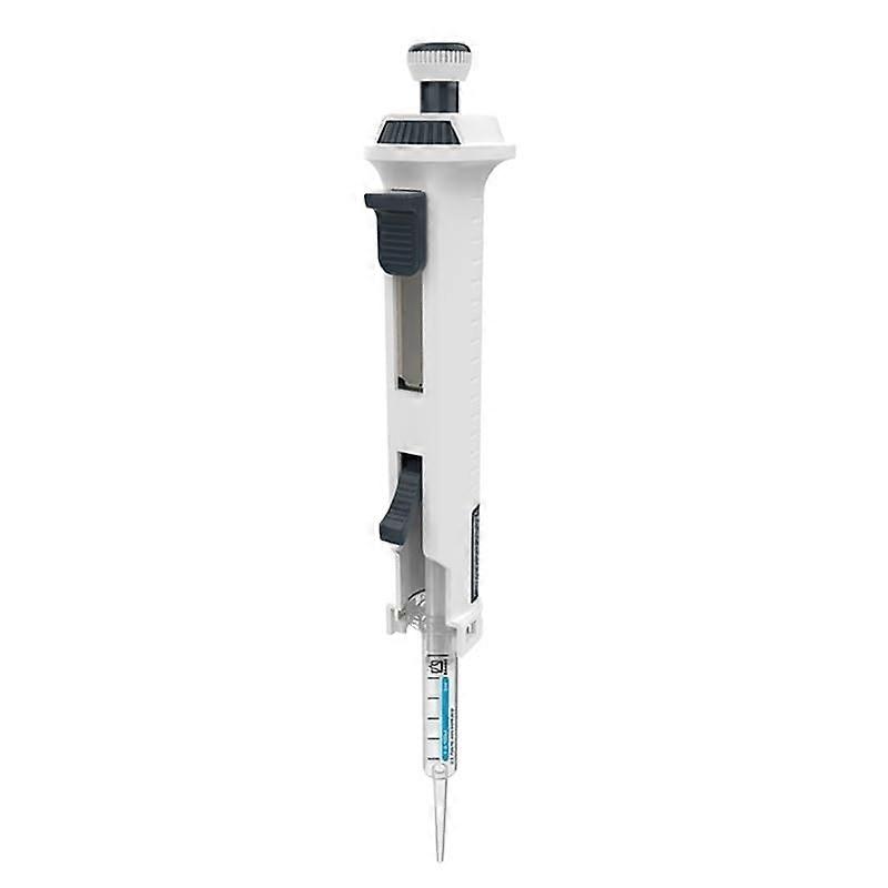 Laboratory Pipette Adjustable 5ml Manual Dispenser with Continuous Dispensing and Tip Lock