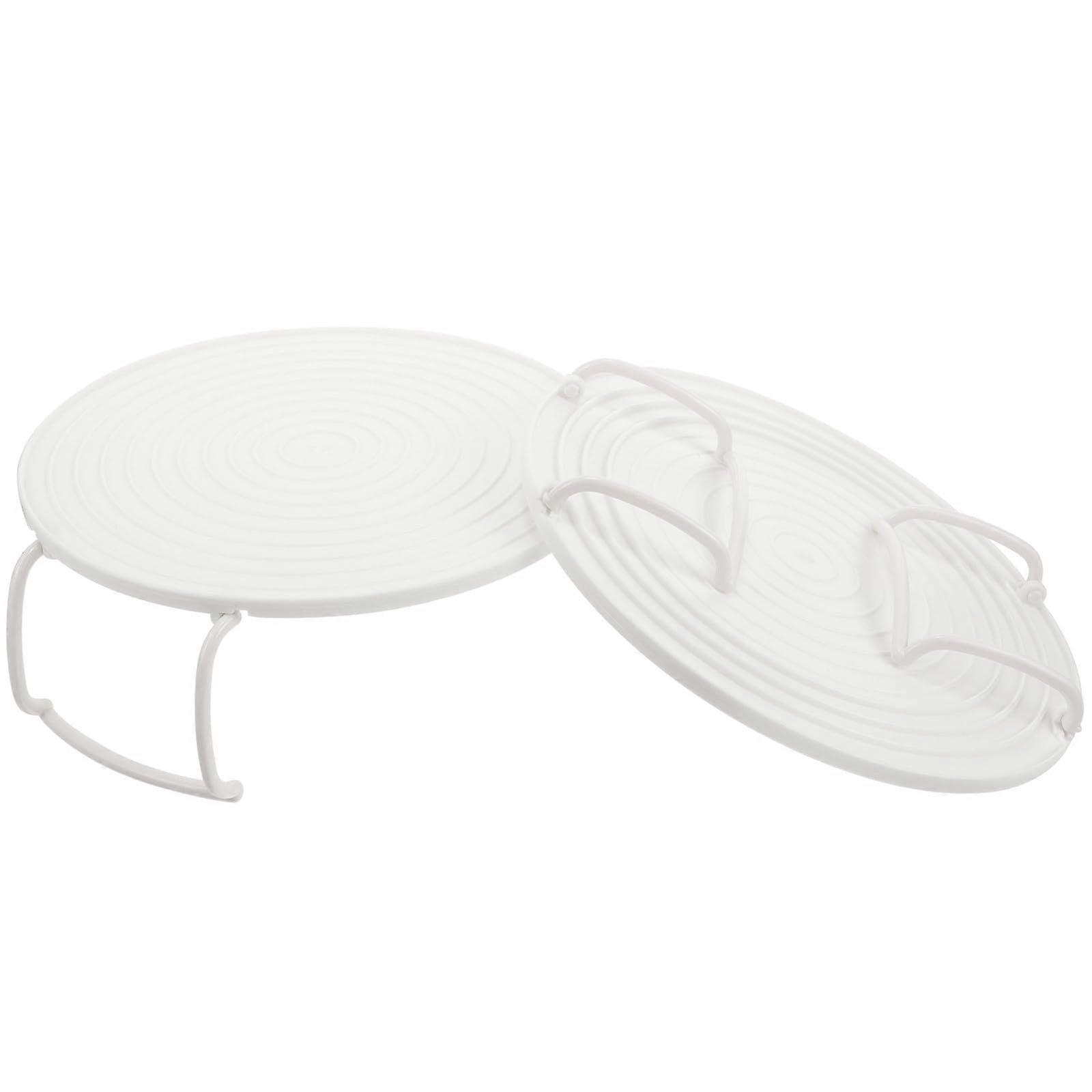 2pcs Microwave Steaming Rack with SpaceSaving Layered Design for Compact Kitchen Cooking and Storage