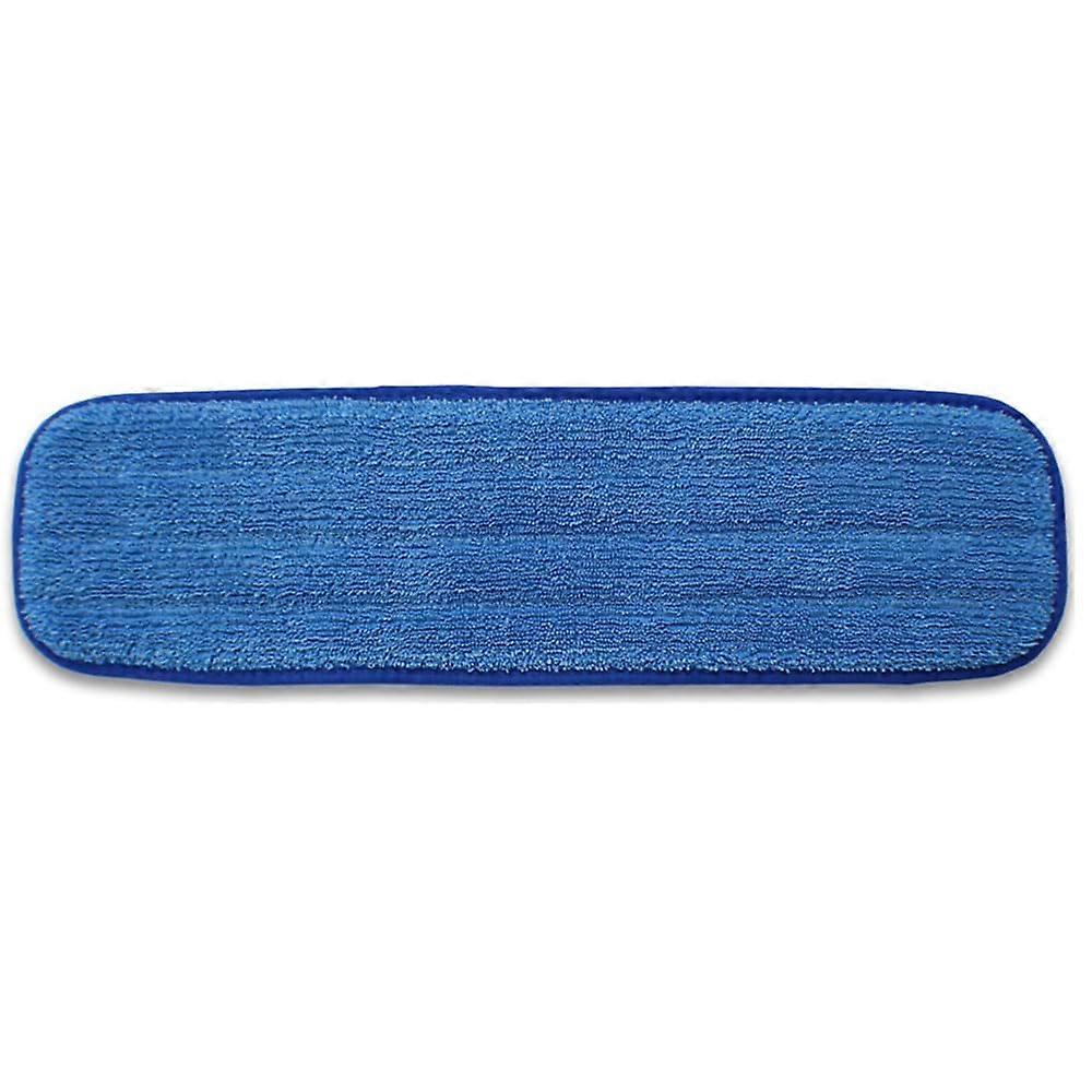 Microfiber Mop Pad Replacement 18 Inch Blue Wet Floor Pad with  Absorption Reusable