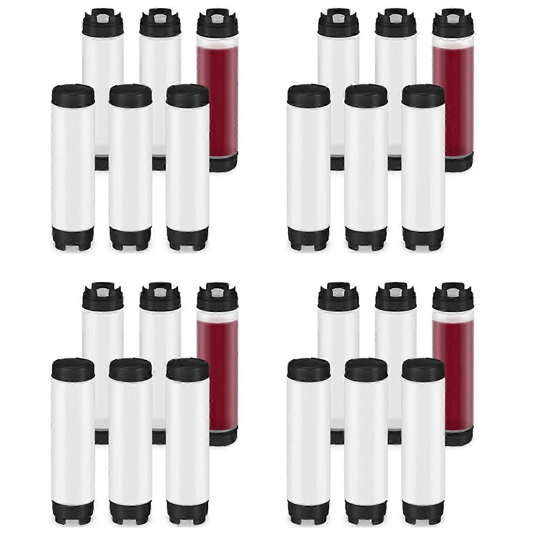 6 Pcs 16 Oz Condiment Squeeze Bottles Inverted Plastic Squeeze Bottle