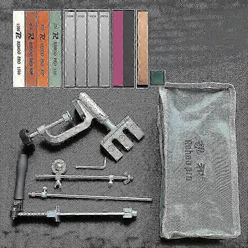 Gaibosi Fixed Angle Sharpener Knife Sharpener Sharpeing Stone Knife Tools Whetstone Diamond Grind Grinding