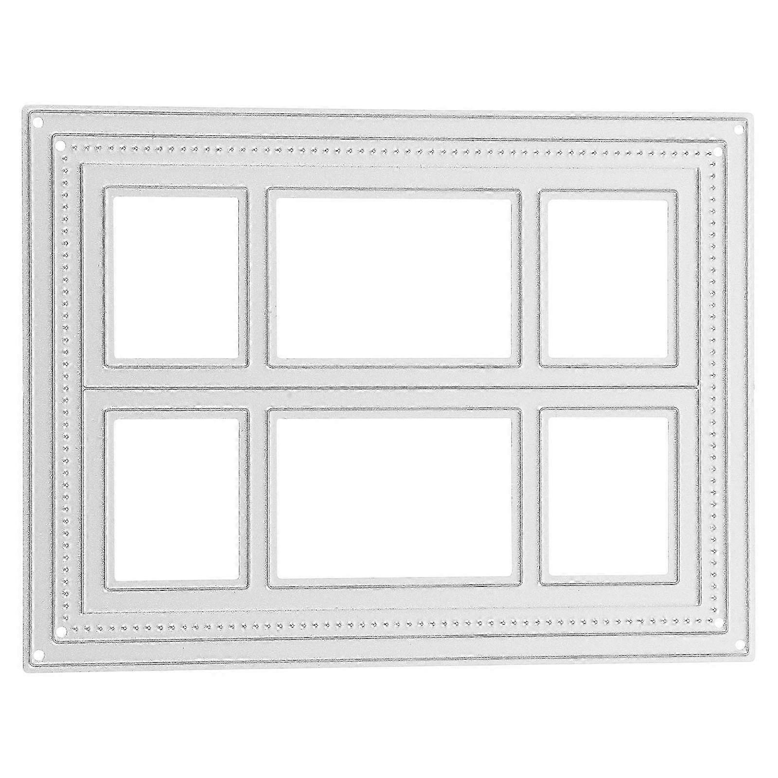 Window Embossing Background Frame Metal Cutting Die for Craft