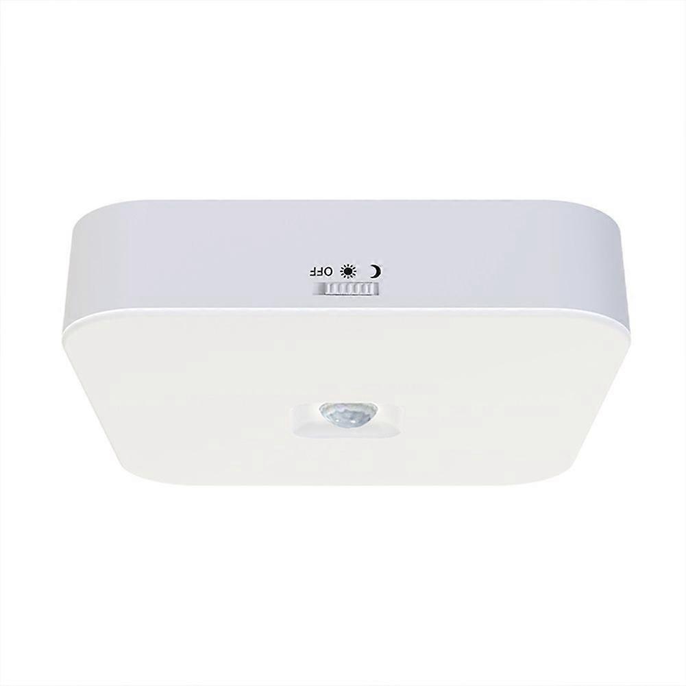 Motion Sensor Ceiling Light, Wireless LED Closet Light with Auto-on/Off, 100 Detection, for Closet Pantry Laundry