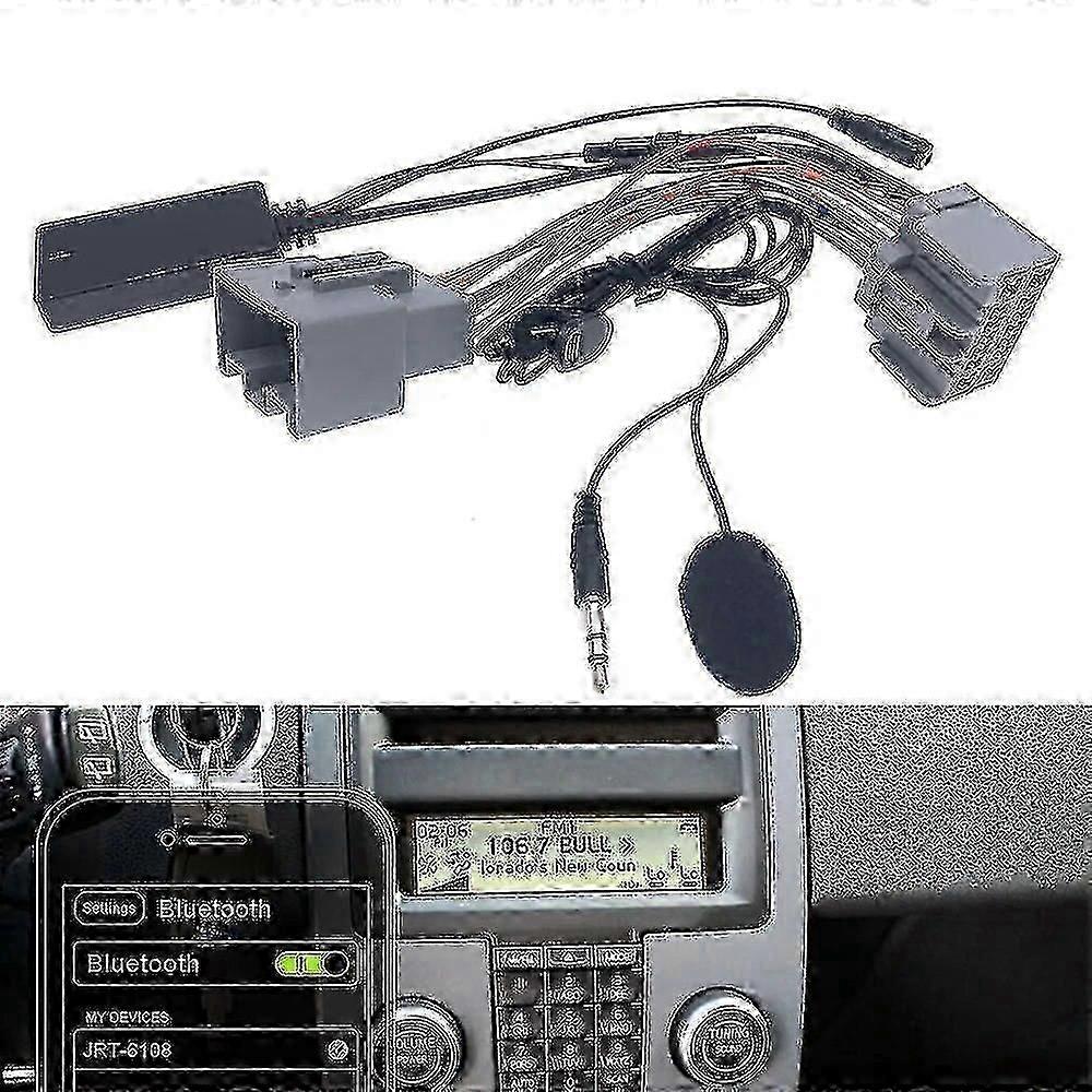 Car Bluetooth Hands-free Adapter for Volvo V50 V70 XC70 with AUX Input