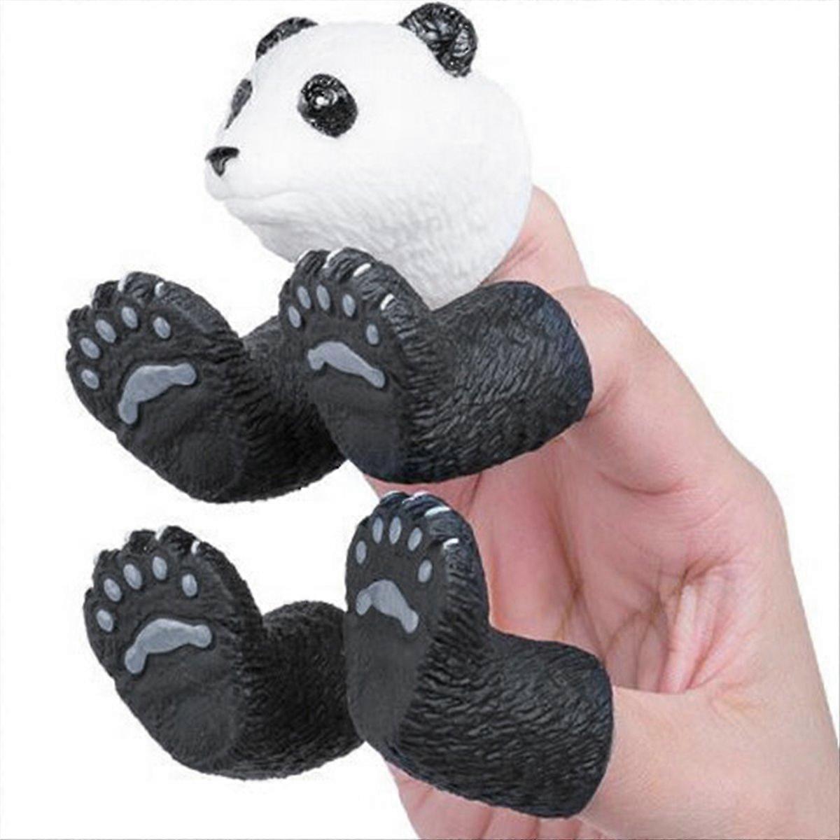 B Squirrel Finger Puppet Set, Animals Puppet Show Theater Props