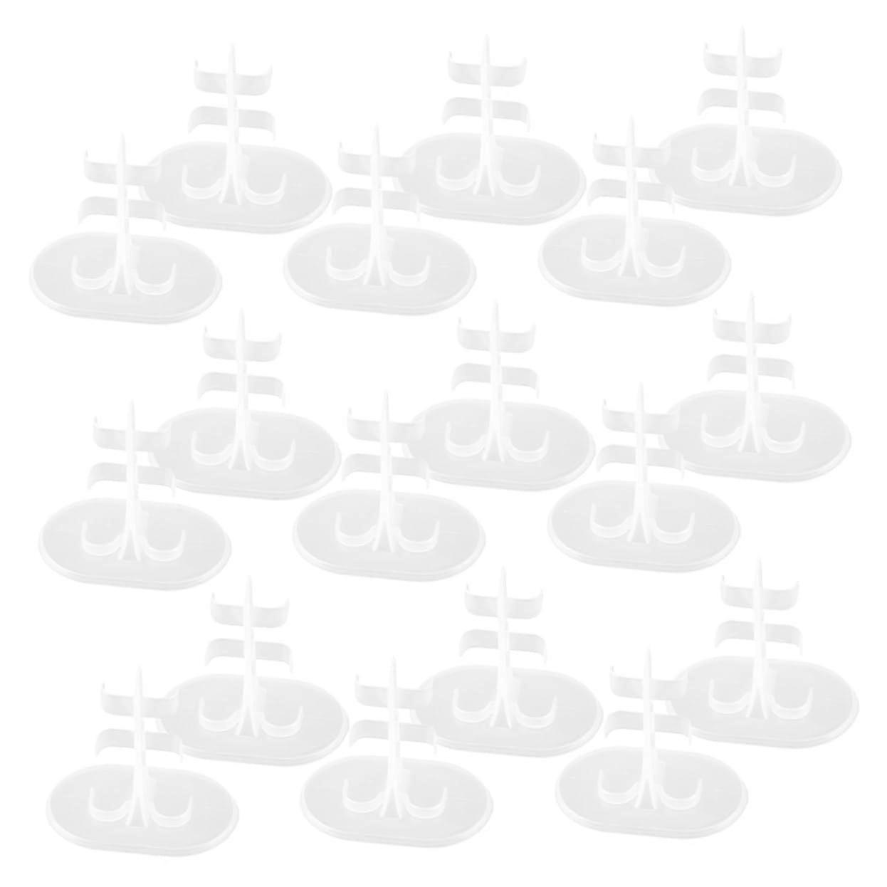 30pcs Doll Display Stand Set, Adjustable Action Figure Stand Base for Secure Figure Display