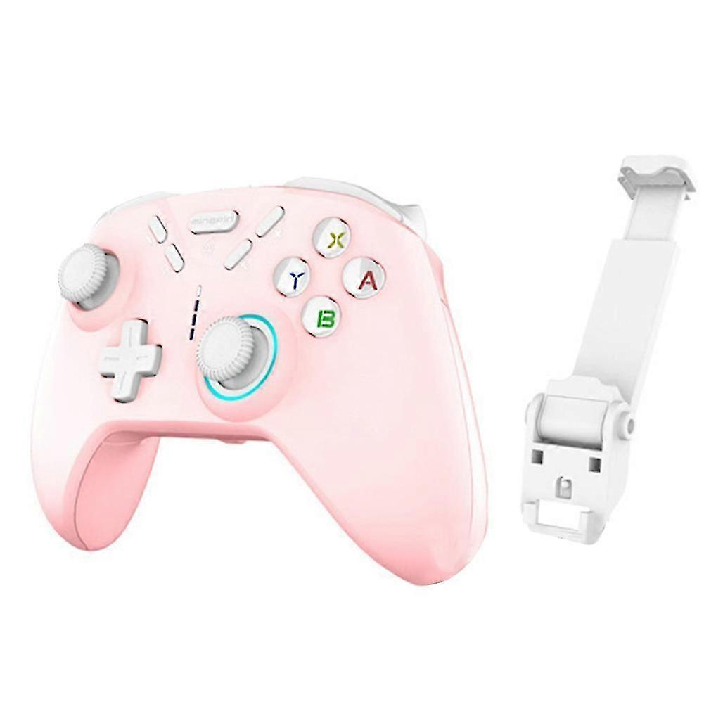 Mingpin S820 Bluetooth Wireless Gamepad for Switch Android IOS/PS4 Computer STEAM Handle Portable Gaming Handle F