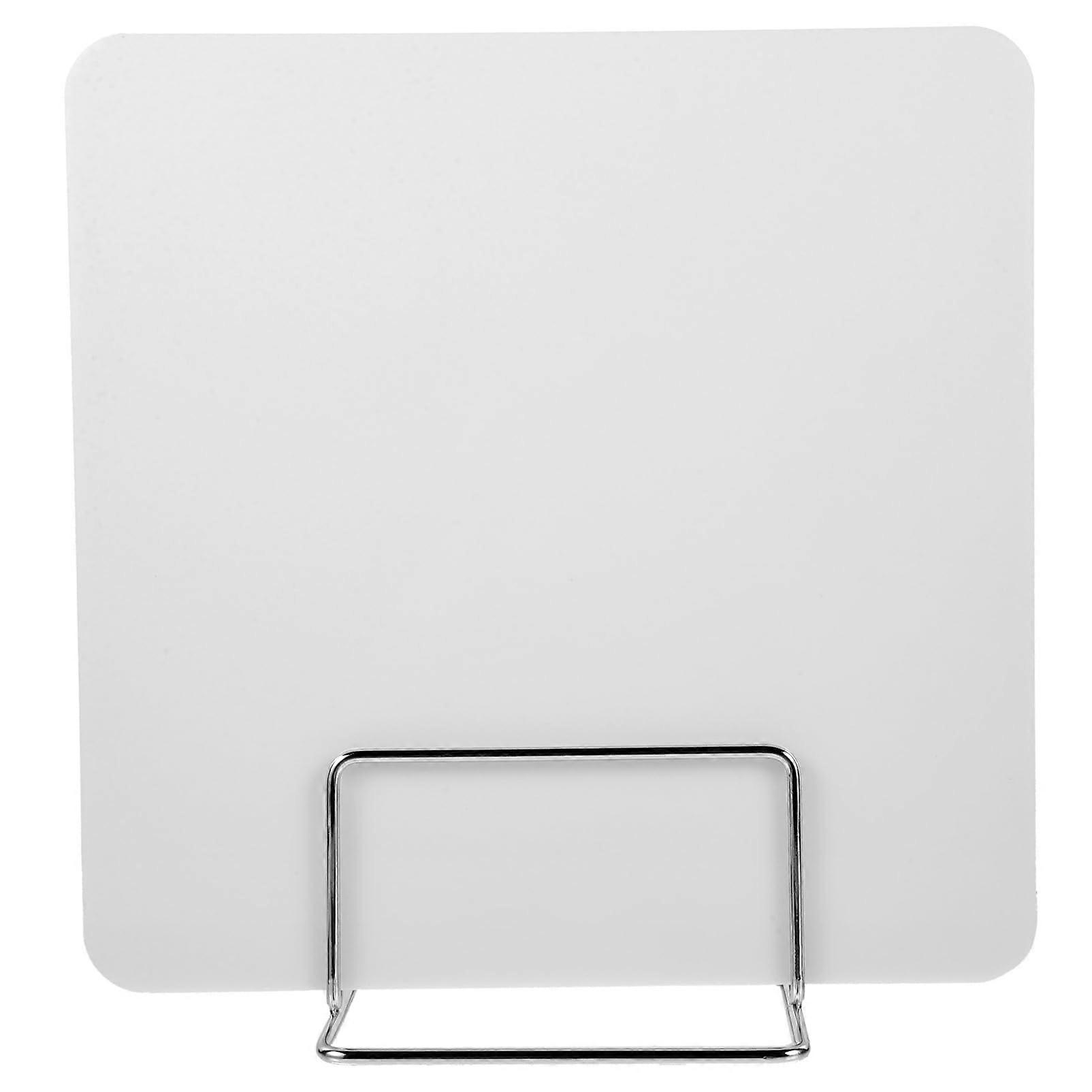 Sneeze Guard Panel Desk Divider with Foldable SpaceSaving Design for Office and Countertop Use