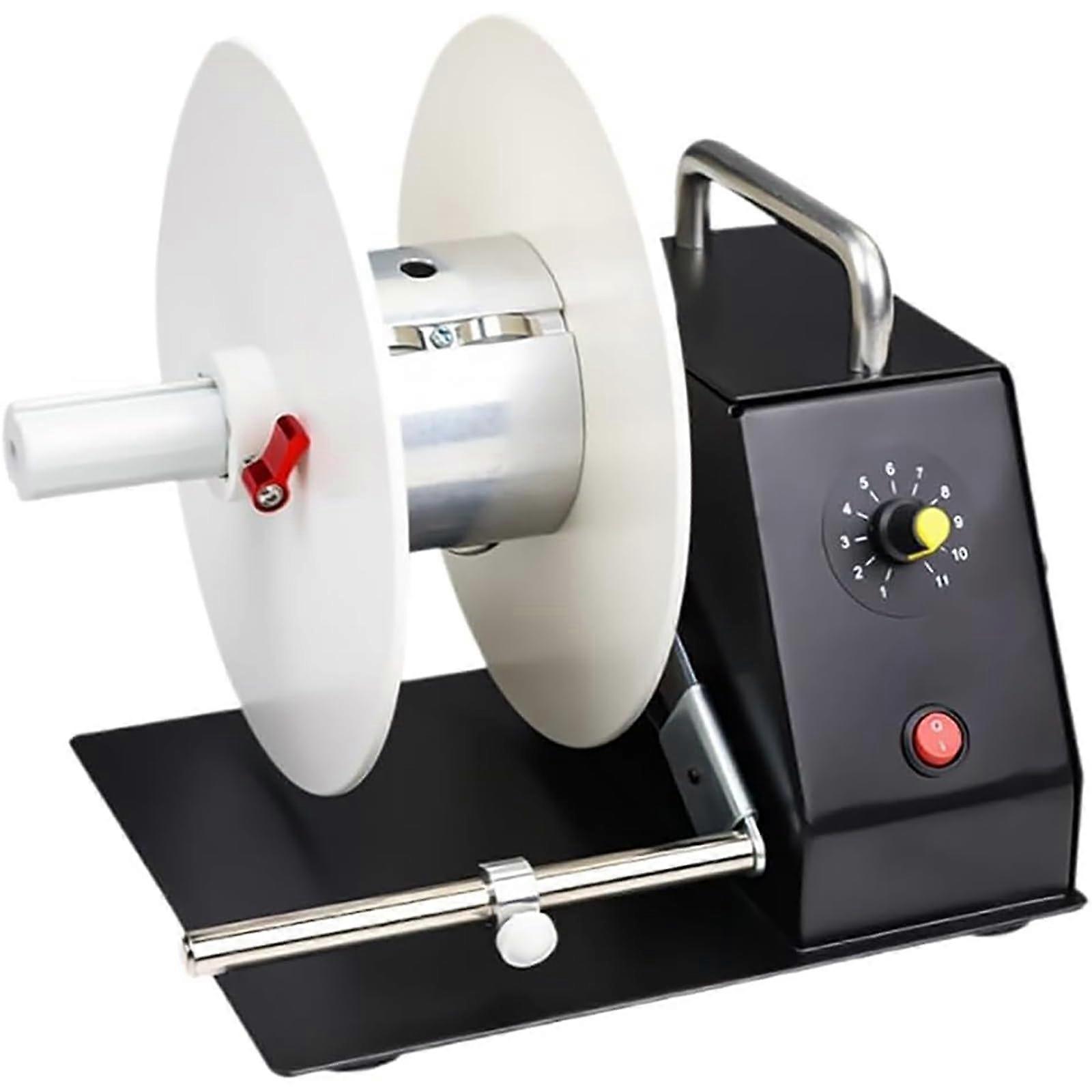 Automatic Label Rewinder with Adjustable Roll Width and Smooth LowFriction Rewind, 20110mm