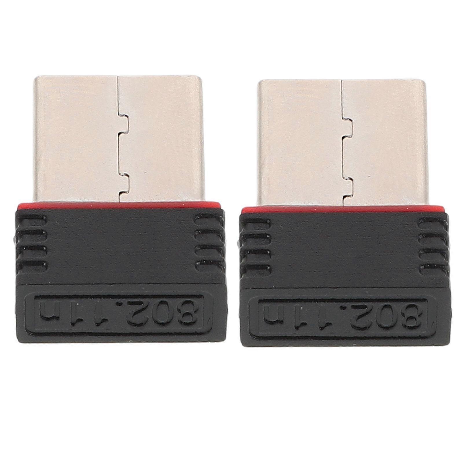 USB WiFi Network Adapter for Gaming 4Pcs Wireless USB Receiver for Computer Laptop