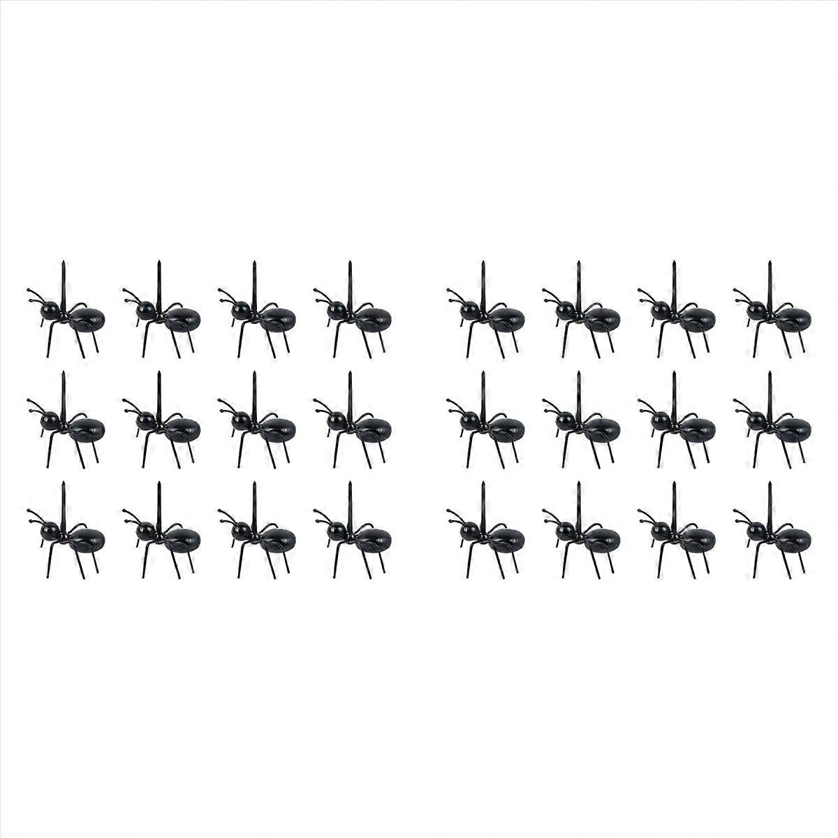 12Pcs Ant Toothpicks Fruit Dessert Fork, for Snack Cake Dessert