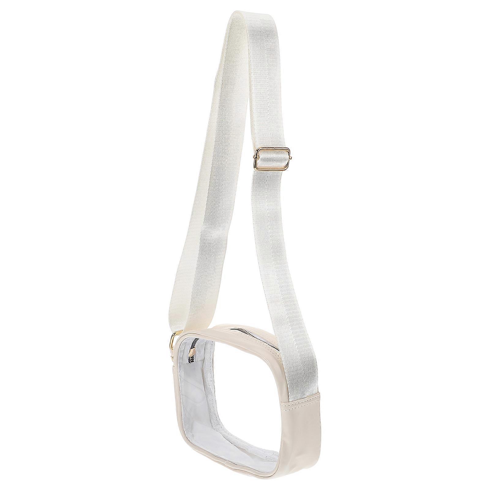 Transparent Crossbody Bag for Storage with Clear Design