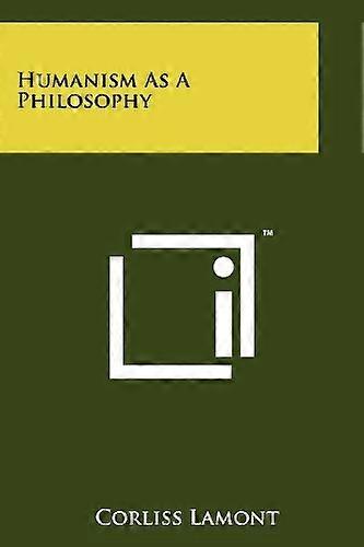 Humanism As a Philosophy