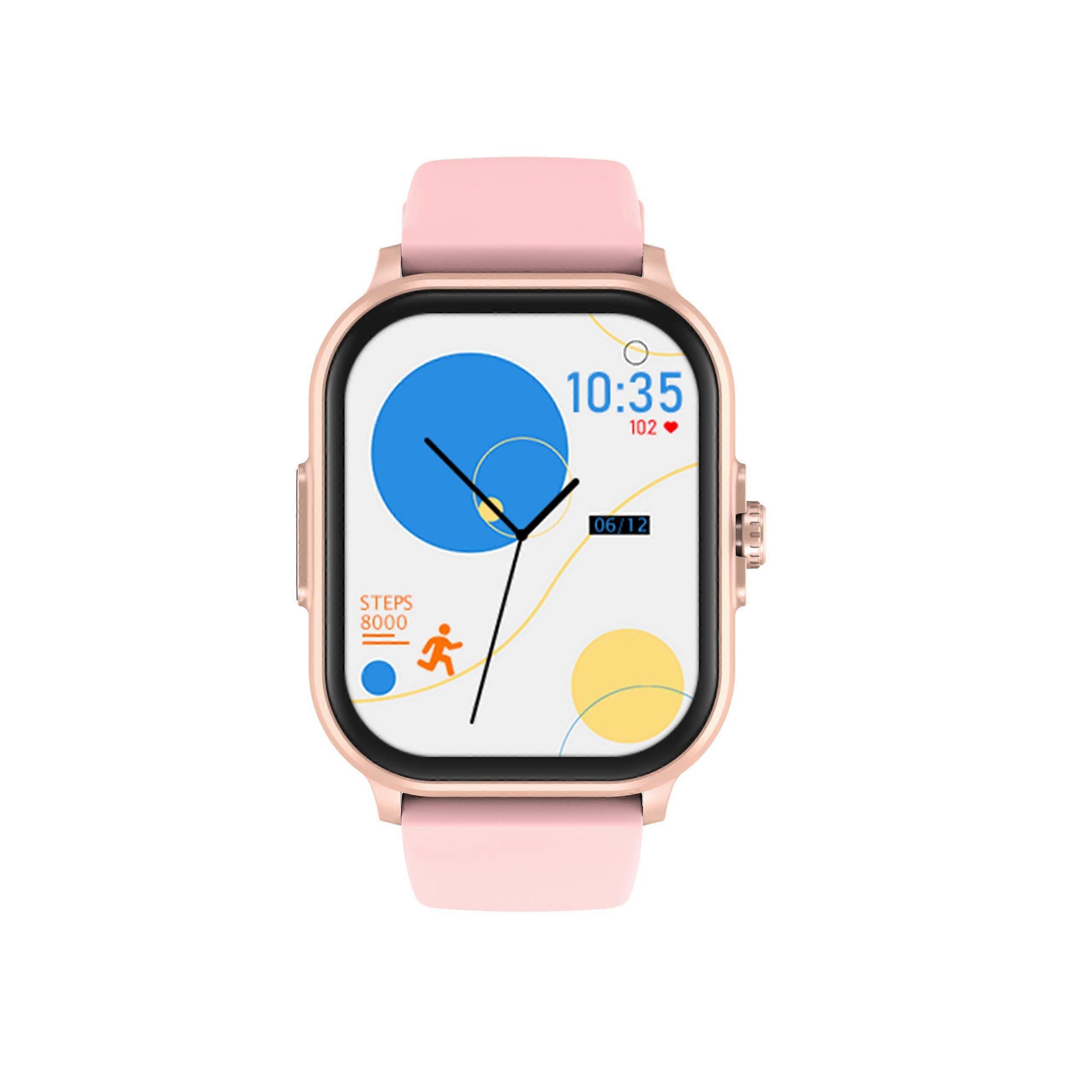 Smartwatch with Bluetooth Calling, Builtin Flashlight, Notification Sync for Android and iOS