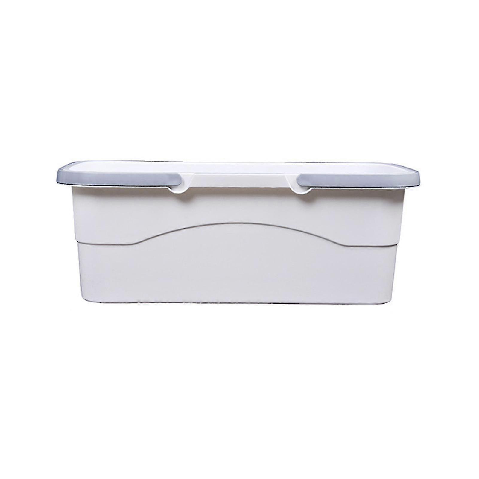 Durable Mop Bucket With Handle Design Large Opening Rectangular Bucket Bathroom Kitchen Camp Bucket Daily Cooking