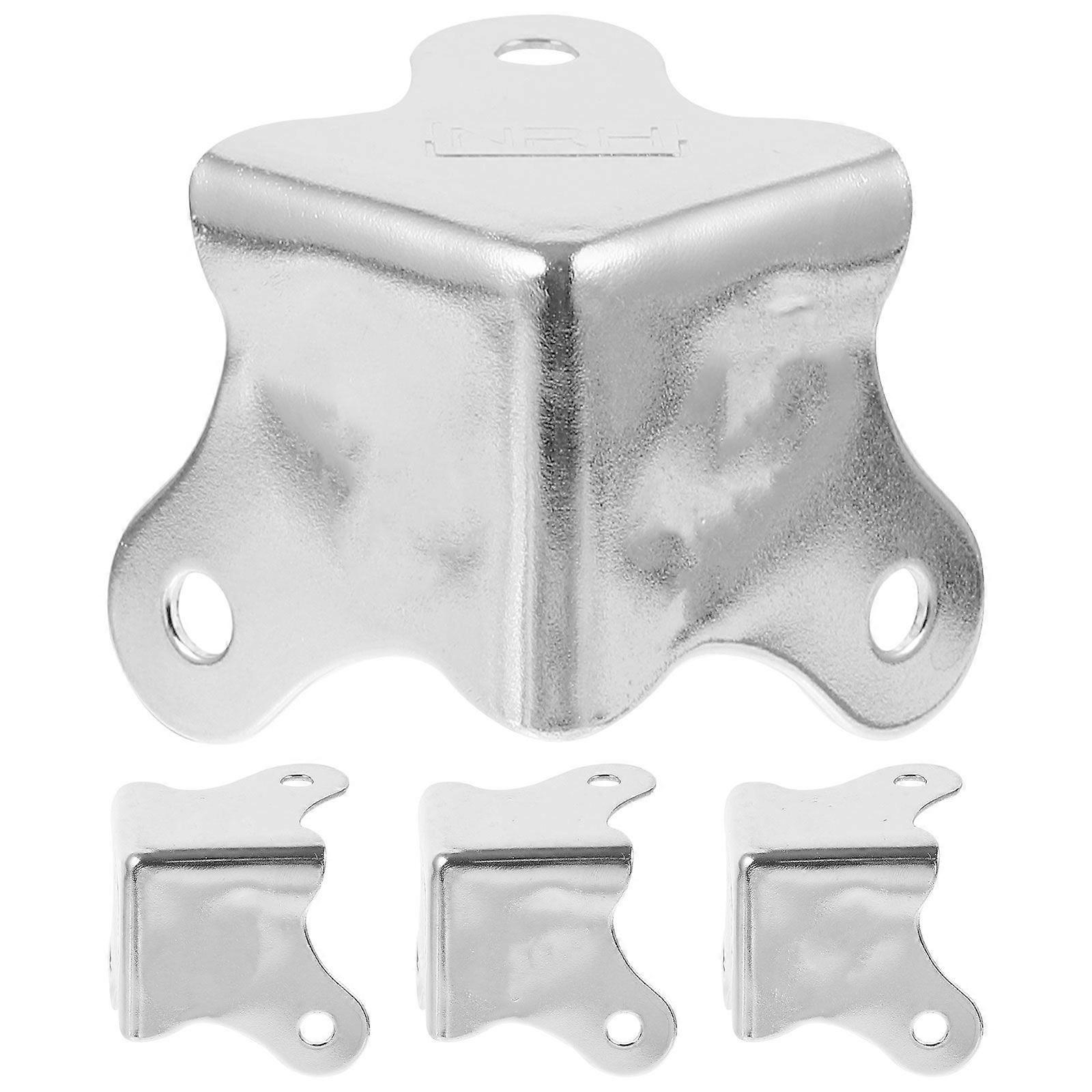 4pcs Metal Corner Protector Corner Protector Cabinets Box Protectors Box Corner Protectors