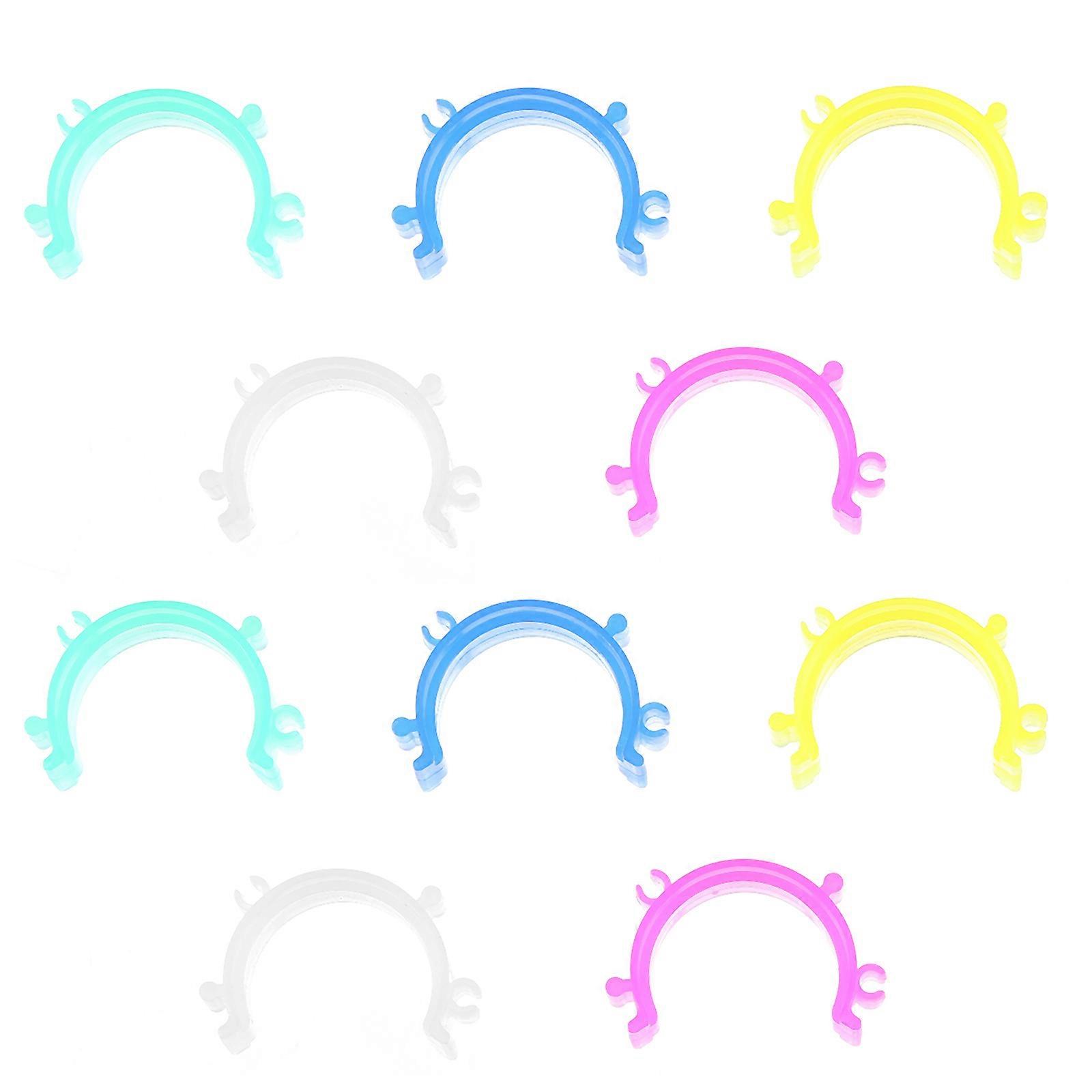 Sewing Bobbin Clips Plastic Bobbin Holders for Thread Organizing 375Pcs
