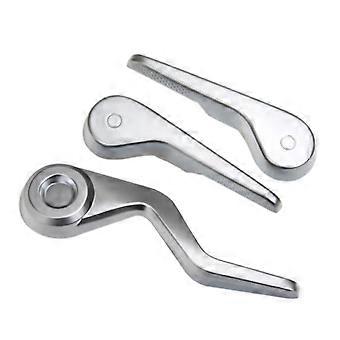 3X Chrome ABS Car Manual Seat Adjust Button Handle Knob Cover Fit for Compass Patriot