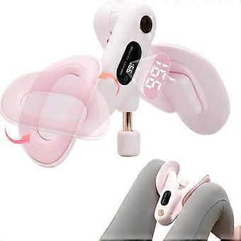 Thigh Trainer Thigh Hip Trainer Kegel Exerciser 36 LB, Leg and Inner Thigh Strength Exercise Equipment, Hip Shaper Trainer MachinePink pink