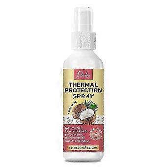 Spray protecteur de chaleur pour cheveux à la noix de coco (1 à 3 pièces), sans parabènes ni colorants, pour tous types de cheveux.