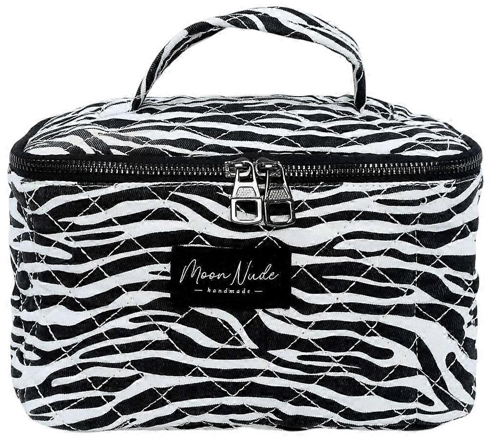 Moon Nude Noir Vanity Bag - Black/White