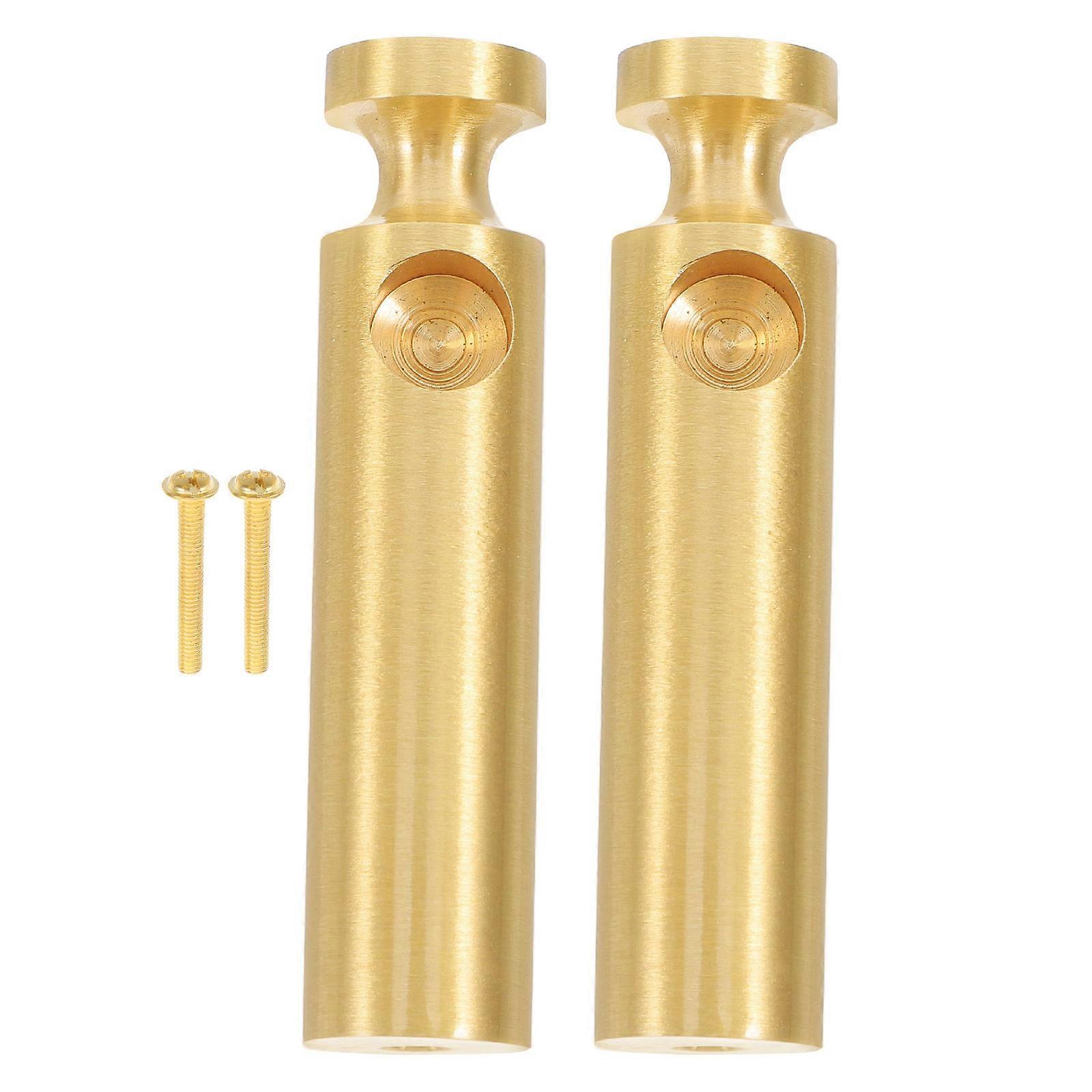 Guardrail Connector Post Sleek Rectangular Rv Guardrail Enhance Stability 2Pcs
