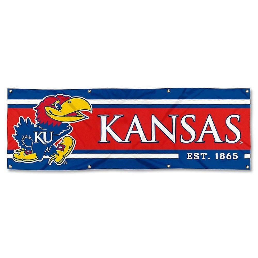 Kansas KU Jayhawks Banner FB0924
