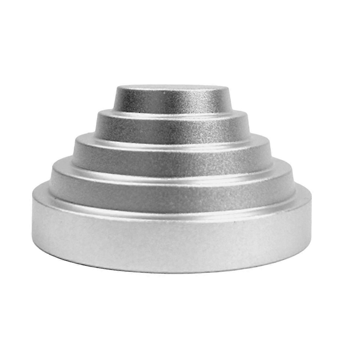 Disc Stabilizer compatible with LP Vinyl Turntables CD Player Silver