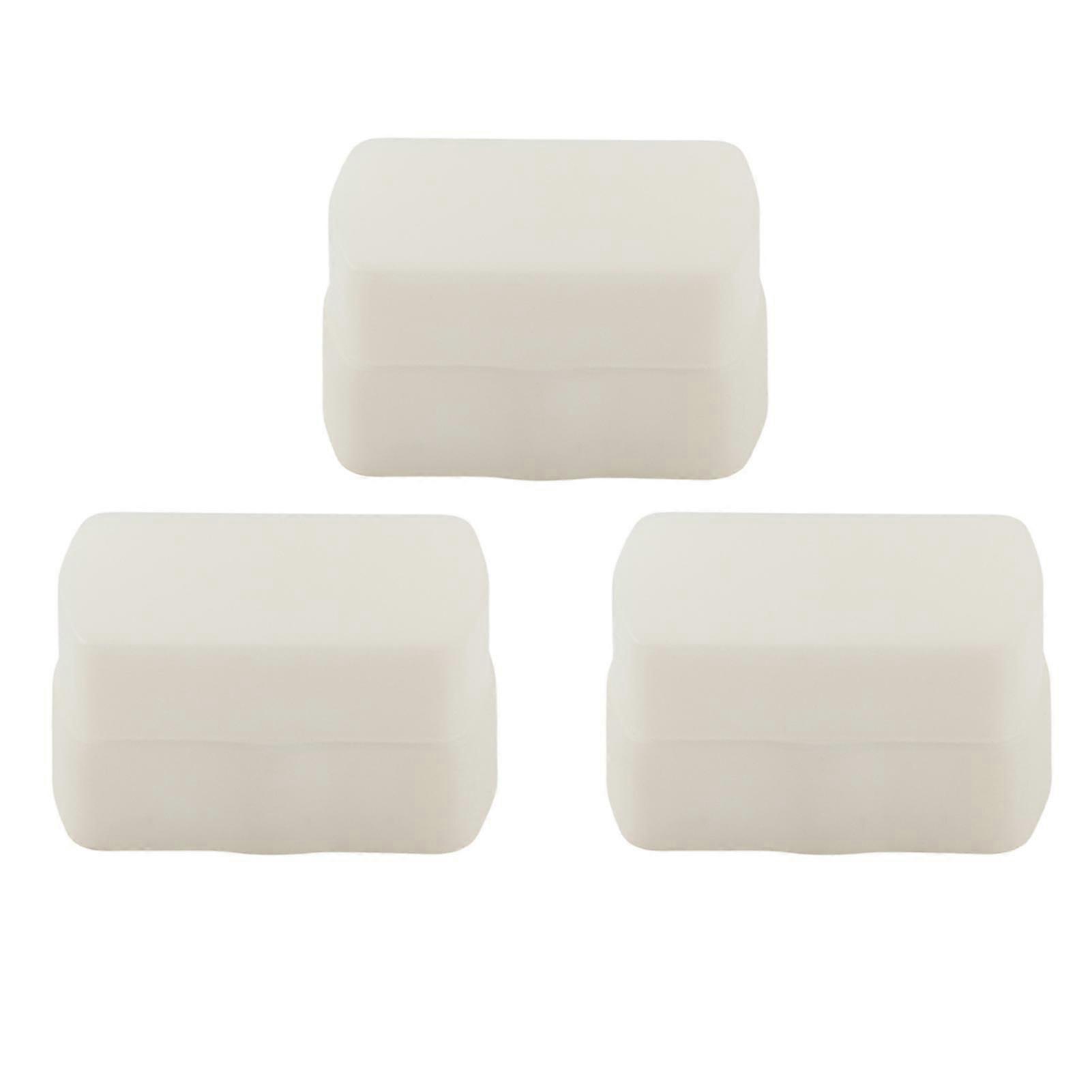 3Pcs Mini Digital Camera Flash Bounce Diffusers Softbox Fit for Canon 580EX Top Flash White