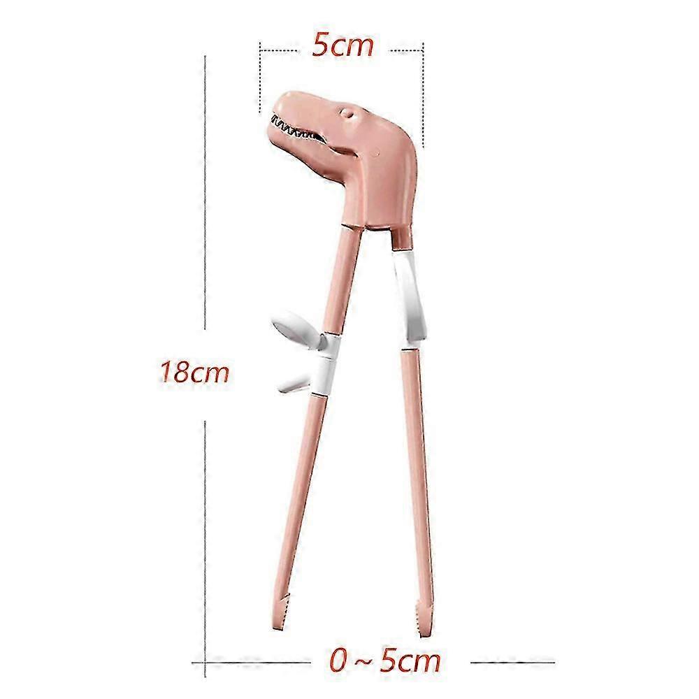 2PCS Dinosaur Children Learn Chopsticks