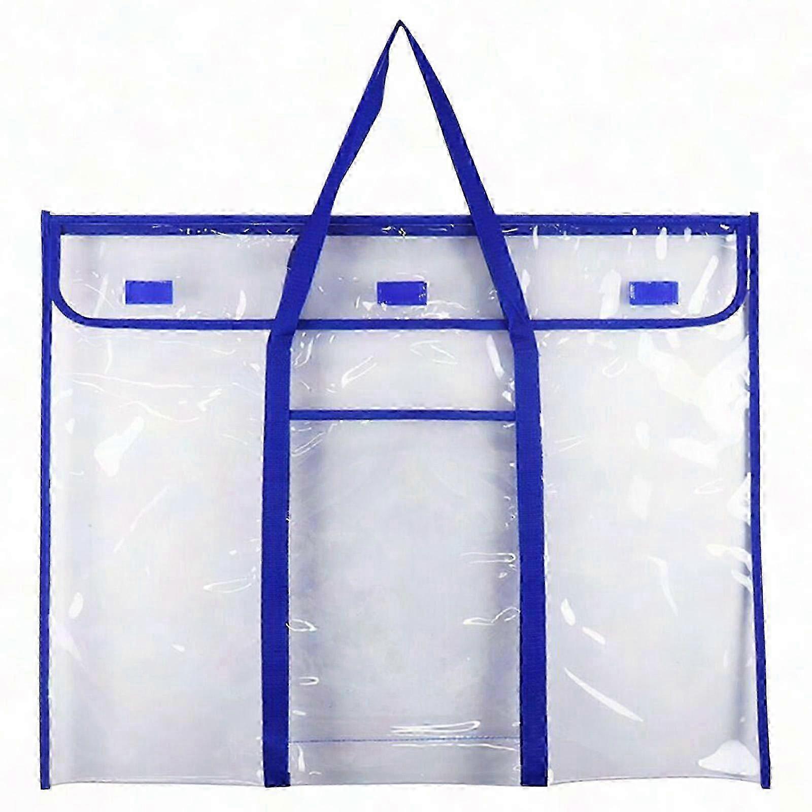 Clear Poster Storage Bag for Wall Organizer