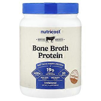 Nutricost, Bone Broth Protein, ongeparfumeerd, 400 g