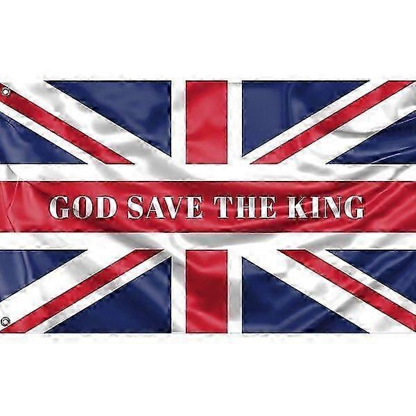 God Save The King Flag L2436