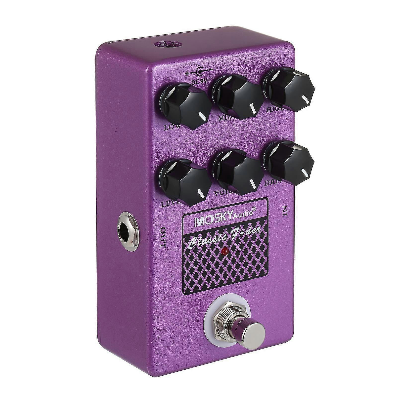 1 Guitar Effect Pedal Purple