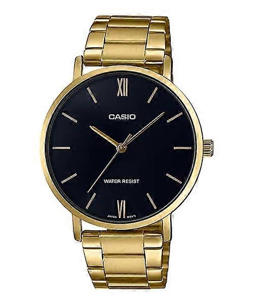 CASIO COLLECTION MINIMAL GOLD - BLACK