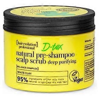 D-tox white clay pre-shampoo scalp scrub deep cleansing 150 ml