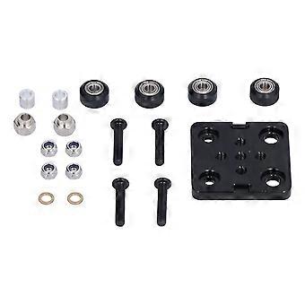 Gantry Plate Aluminium Alloy Mini Build with Wheel 3D Printer Accessory Set Kit