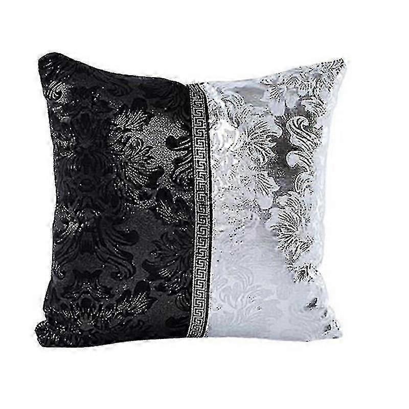Silver Örngott Kuddfodral Soffa Dekor Zekai